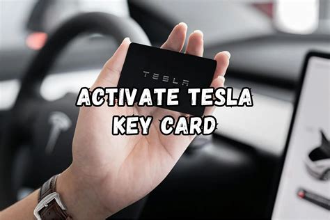 tesla nfc key card|activate tesla key card.